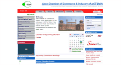 Desktop Screenshot of apexchamberdelhi.com